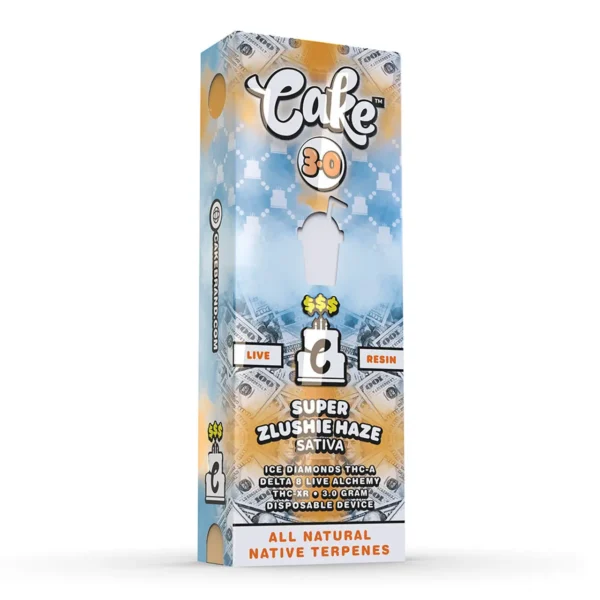 Cake - 3000mg THC Vape Pen - Super Zlushie Haze