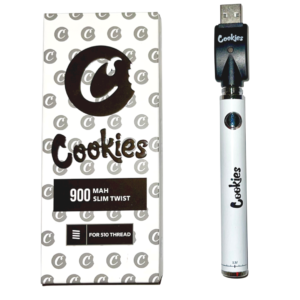 510 thread battery cookies slim twist 510 vape battery 900mah