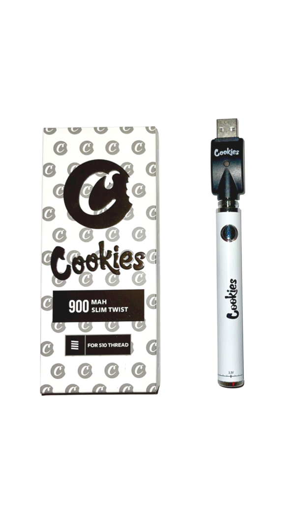510 thread battery cookies slim twist 510 vape battery 900mah