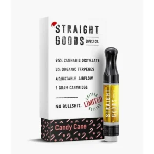 thc cartridge​ straight goods 1gram 510 thc cart candy cane