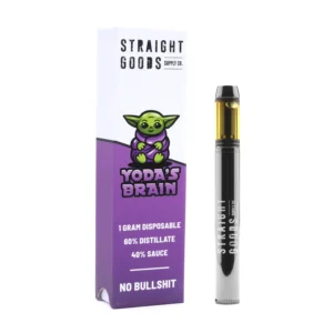 Weed Vape Australia - Straight Goods 1000mg Weed Pen - Yodas Brain