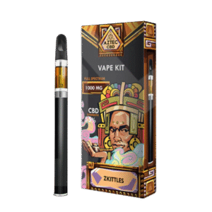 CBD Vape Pen - AZTEC Zkittles 1000mg CBD Vape Kit